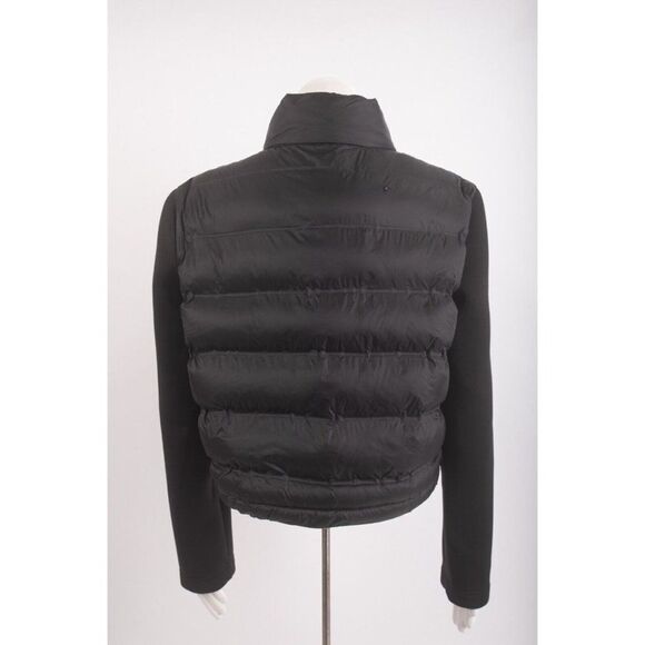 Zara Womens Short Puffer Jacket Coat Black L Large 4341/710 New w defect - Picture 4 of 6